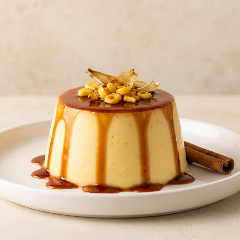 Flan de Elote